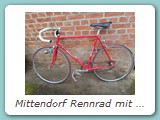 Mittendorf Rennrad mit Galli Komponenten
Eigentümer: Manfred Schuhmacher, Bad Kreuznach