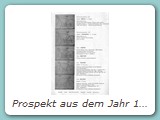 Prospekt aus dem Jahr 1972