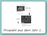 Prospekt aus dem Jahr 1974