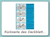 Rückseite des Deckblattes Katalog aus dem Jahr 1978