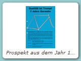 Prospekt aus dem Jahr 1978
