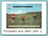 Prospekt aus dem Jahr 1979