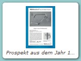 Prospekt aus dem Jahr 1984