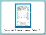 Prospekt aus dem Jahr 1985