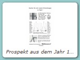 Prospekt aus dem Jahr 1991