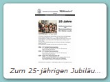 Zum 25-jährigen Jubiläum erschien 1997 dieser Prospekt und nahm damit die Gründungszeit auf.