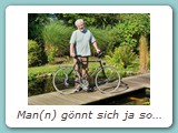 Man(n) gönnt sich ja sonst nichts, das "neue" Alltagsrad !!
HaMi Globus Tour 1029 IS mit im Oberrohr verlegtem Bremszug.
Ausstattung Campagnolo Record OR
Eigentümer: Johannes Mittendorf, Uetersen