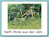 HaMi Mixte aus den Jahr 1973/1974 gefertigt aus Durifort Rohrsatz
Eigentümer: Johannes Mittendorf, Uetersen