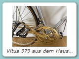 Vitus 979 aus dem Hause Mittendorf
Neuaufbau mit Galli Criterium Oro
Eigentümer: Uwe Harrmann, Stuttgart