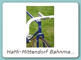 HaMi-Mittendorf Bahnmaschine Professional Super-Champion aus Ende der 1970er Jahre; Rohrsatz müsste Super Vitus 971 sein; der Rahmen ist aus Österreich zu mir gekommen und wurde von mir vollständig restauriert
Eigentümer: Johannes Mittendorf, Uetersen