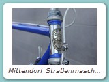 Mittendorf Straßenmaschine mit 029 Ausfallenden und Shimano Dura Aces AX Komponenten
entdeckt bei Vintige Velo Berlin
