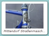 Mittendorf Straßenmaschine mit 029 Ausfallenden und Shimano Dura Aces AX Komponenten
entdeckt bei Vintige Velo Berlin