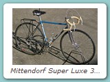 Mittendorf Super Luxe 3029 RH 50
Rahmen und Gabel aus Super Vitus Rohren mit Campagnolo und Modolo Ausstattung
entdeckt bei SecondBikeLife